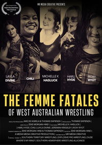 Poster for The Femme Fatales of West Australian Wrestling