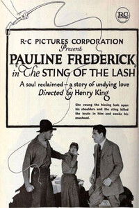 Poster for The Sting of the Lash