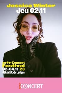 poster Jessica Winter - Arte Concert Festival 2023