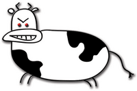 Logo - Scary Cow