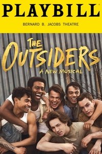 Poster for The Outsiders: The Musical.