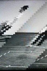 Walking in an Exaggerated Manner around the Perimeter of a Square
