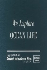 Poster for We Explore Ocean Life