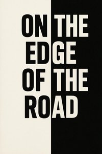 On the edge of the road