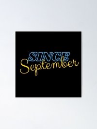 Poster for Since September : empty seats tour