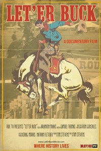 Poster for Let'Er Buck