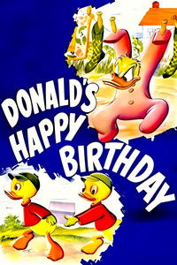 Poster for Donald's Happy Birthday