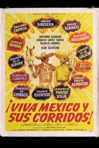 Poster for Viva México y sus corridos