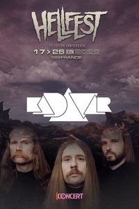 Poster for Kadavar - Hellfest 2022