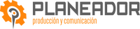 logo for Planeador Producción y Comunicación
