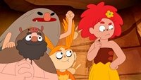 Familia Moderna De La Edad De Piedra