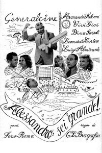 Poster for Alessandro, sei grande!