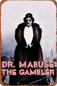 Poster for Dr. Mabuse, the Gambler