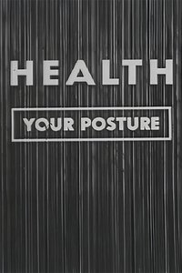 Poster for Health: Your Posture