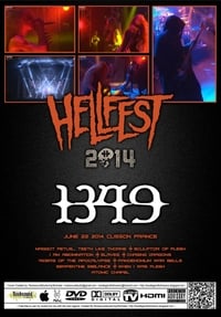 poster 1349 - Live at Hellfest, Clisson, FRA 2014