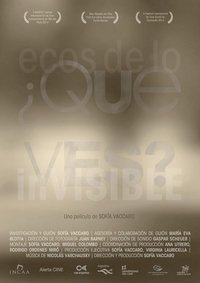 Poster for ¿Qué ves? Ecos de lo invisible