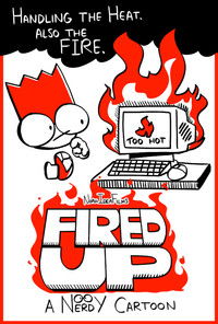 Fired Up: A Nerdy Cartoon