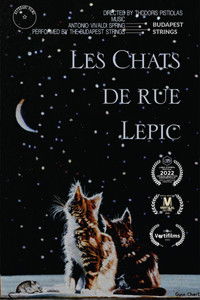 Poster for The Cats of Lepic Street