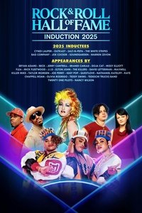 Poster for 2025 Rock & Roll Hall of Fame Induction Ceremony
