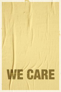 Poster for We Care