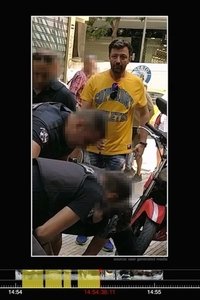 Poster for Killing of Zak Kostopoulos: the Man in the Yellow Shirt