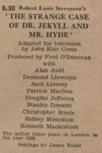 The Strange Case of Dr. Jekyll and Mr. Hyde