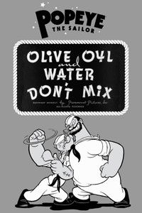 Poster for Olive Oyl and Water Don't Mix