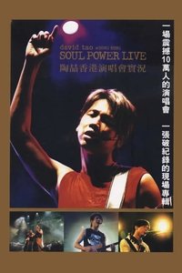 Poster for David Tao 2003 HK Soul Power Concert