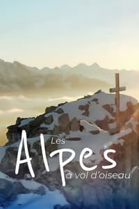 poster Les Alpes à vol d'oiseau