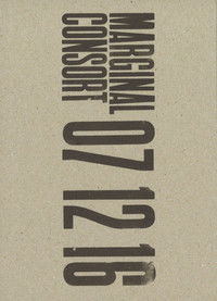 Poster for Marginal Consort – 07 12 16