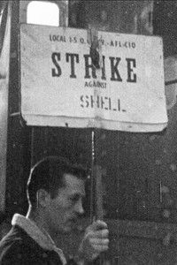 Poster for Richmond Oil Strike (Newsreel #25)