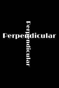 Poster for Perpendicular