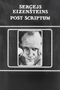 Poster for Sergei Eisenstein. Post Scriptum