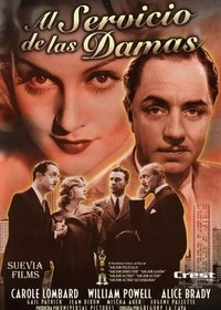 poster Al servicio de las damas