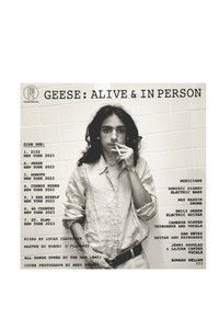 Poster for Geese - Alive & In Person