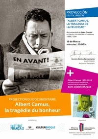 poster Albert Camus, la tragédie du bonheur