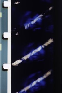Poster for Couleurs délicieuses sur fond bleu