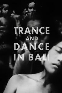 Poster for Trance and Dance in Bali