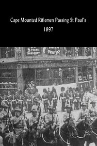 Poster for Caped Mounted Riflemen Passing St Paul's