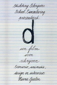 Poster for D; Een film over schrijven