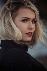 Profile of Scarlet Begonias