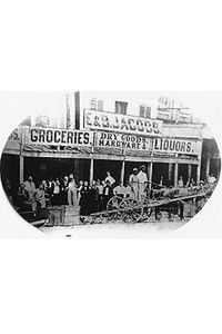 Poster for Pushcarts and Plantations: Jewish Life in Louisiana