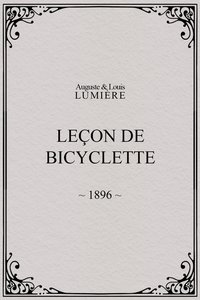 Leçon de bicyclette