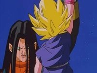 ¡Impacto! Super Saiyan 4 contra Super C-17