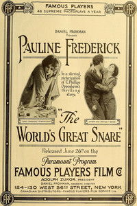 Poster for The World's Great Snare