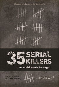 Poster for 35 Serial Killers the World Wants to Forget