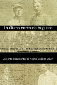 Poster for La última carta de Auguste