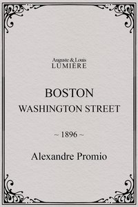 Boston, Washington street
