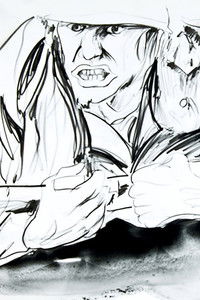 Poster for Field of Green: A Soldier’s Animated Sketchbook