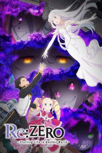 Постер аниме «Re:ZERO – Жизнь с нуля в альтернативном мире (2016)» — (63 из 199)
